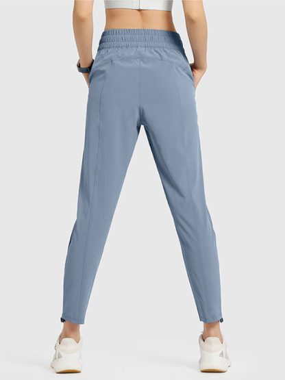 Custom women athletic pants best drawstring running pants - Image 3