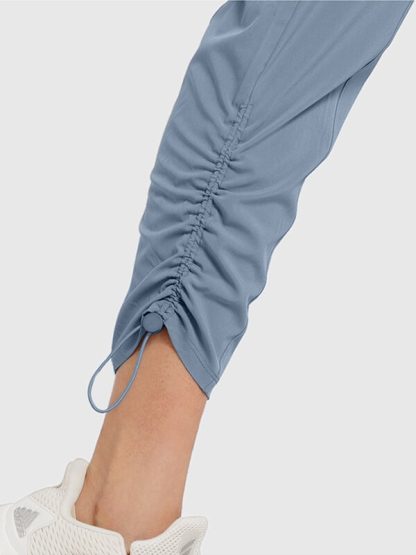 Custom women athletic pants best drawstring running pants - Image 4