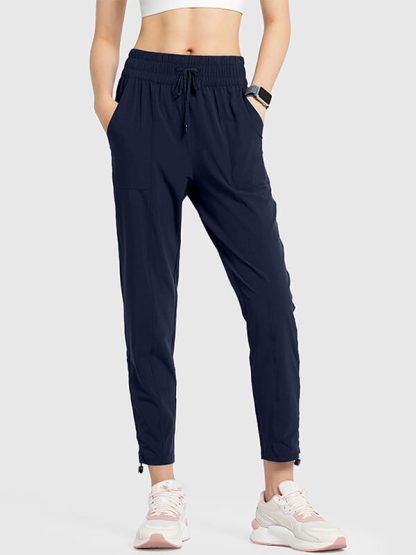 Custom women athletic pants best drawstring running pants - Image 5