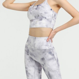 Custom women's fitness apparel custom printed yoga clothing