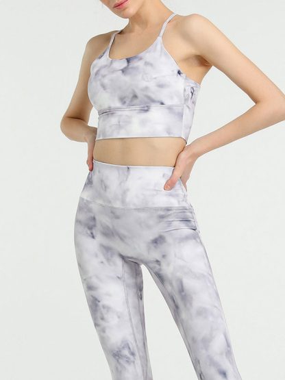 Custom women's fitness apparel custom printed yoga clothing - Image 3