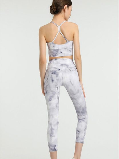 Custom women's fitness apparel custom printed yoga clothing - Image 4