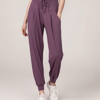 Custom womens jogger pants plus size baggy harem track pants