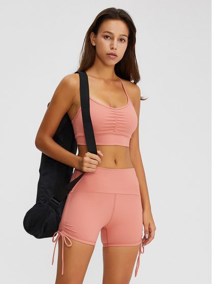 Bulk manufacturer gym clothing China private label activewear