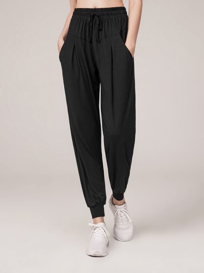 Custom womens jogger pants plus size baggy harem track pants - Image 5