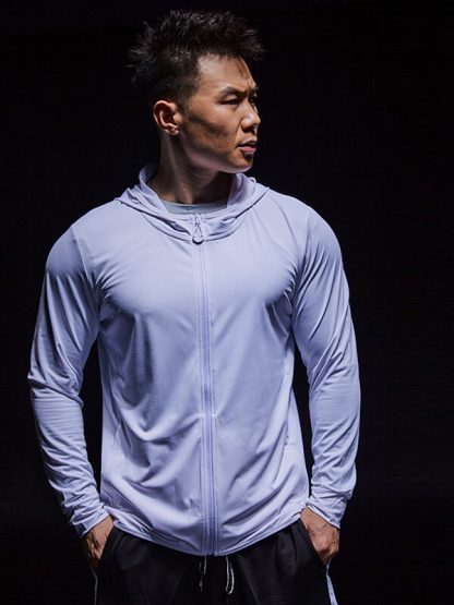 Customize your own track jacket long sleeve zipper lightweight sports wear