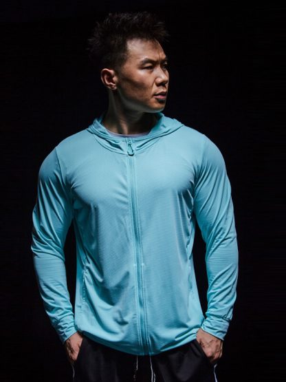 Customize your own track jacket long sleeve zipper lightweight sports wear - Image 4