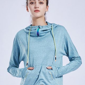 Customized sports hoodie drawstring sweatshirt cationic pullover