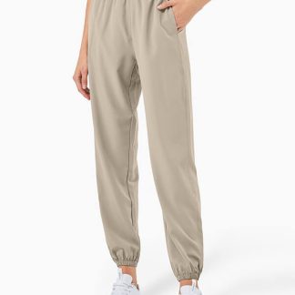 Dri fit branded loose jogger track pants custom