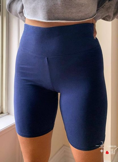 Cheap soft cotton biker shorts custom comfort colors skinny shorts