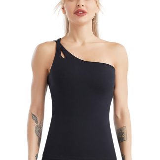 Fitness tank tops custom women's naked feeling fitness sexy back