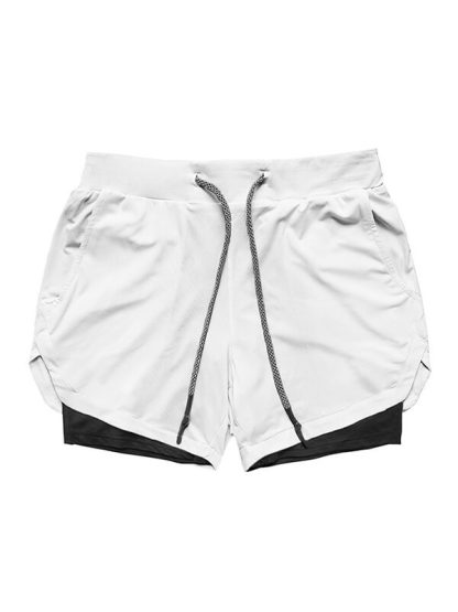 Men's camouflage print running gym shorts wholesale manufacturer - Image 2