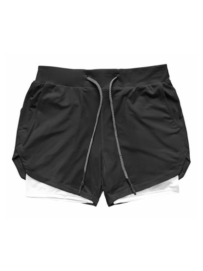 Men's camouflage print running gym shorts wholesale manufacturer - Image 3
