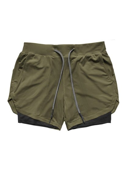 Men's camouflage print running gym shorts wholesale manufacturer - Image 5