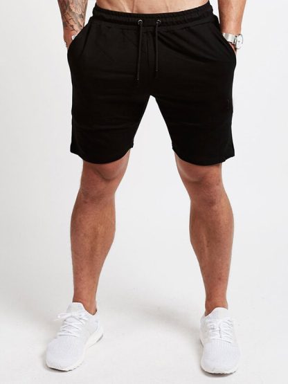 Men's jogger shorts custom cotton with logo sweat pants - Image 3