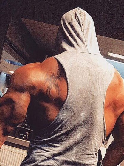 Muscle tank tops custom sleeveless gym bodybuilding tops - Image 2