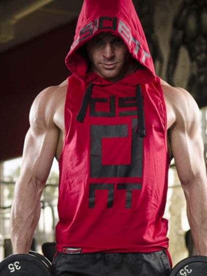 Muscle tank tops custom sleeveless gym bodybuilding tops - Image 3