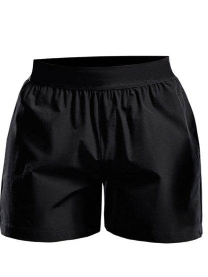 Mens running shorts wholesale black elastic waist sweat jogger pants - Image 5