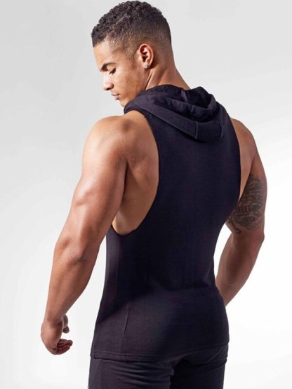 Off shoulder sweatshirt wholesale cotton tank tops sleeveless - Image 3