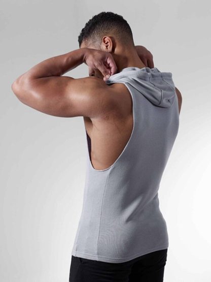 Off shoulder sweatshirt wholesale cotton tank tops sleeveless - Image 5