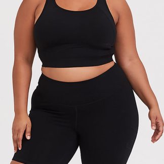Plus size activewear sets custom tank style sports bra and shorts set