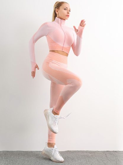 Seamless activewear manufacturer custom fitness wear