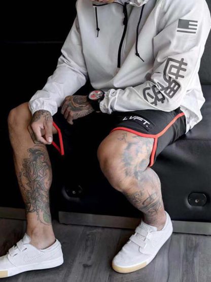 Satin sports jackets custom white with zipper top - Image 2