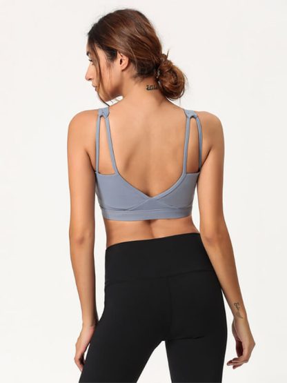 Sports Bra Wholesale Suppliers Women With Logo Backless Bra - Image 4