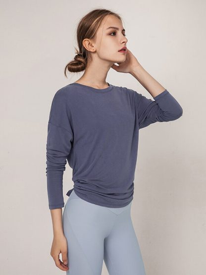 Sports t shirts suppliers Xinfu beautiful back gym clothes
