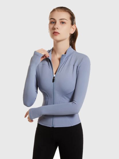 Sports Team Jackets Wholesale Women Comfortable Nylon Workout Clothes