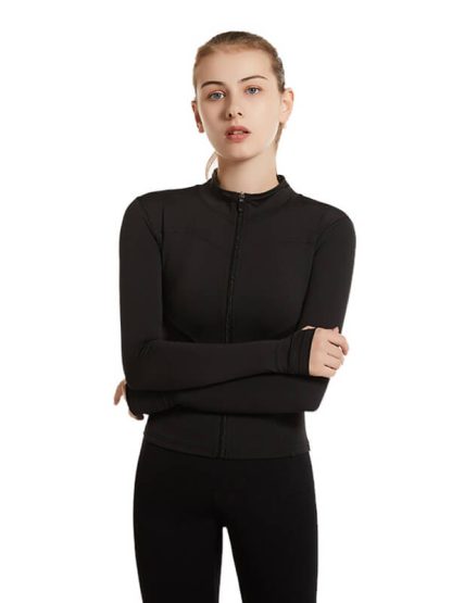 Sports Team Jackets Wholesale Women Comfortable Nylon Workout Clothes - Image 4
