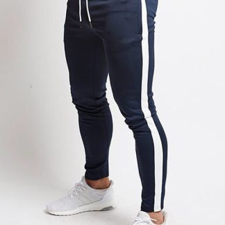 Stripe track pants wholesale men's jogger pants