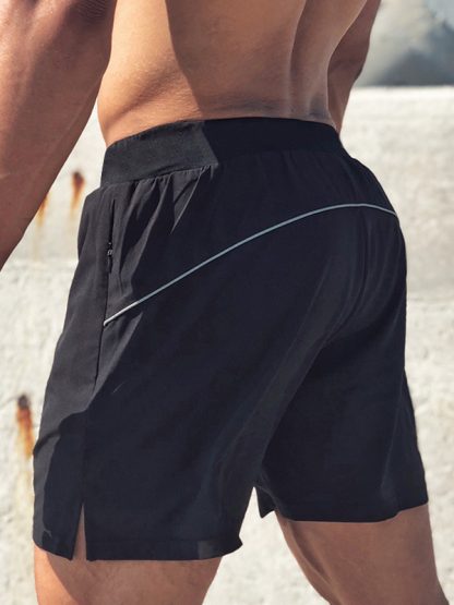 Thin quick-drying running shorts men's gym pants manufacturer