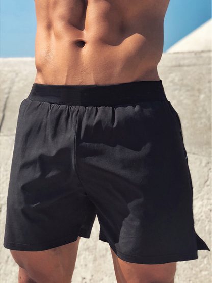 Thin quick-drying running shorts men's gym pants manufacturer - Image 2