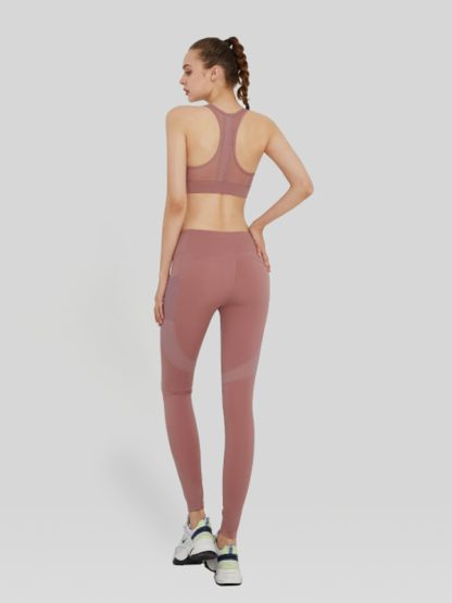 Activewear Clothing Manufacturers Tank Style Yoga Bra Sets - Image 4