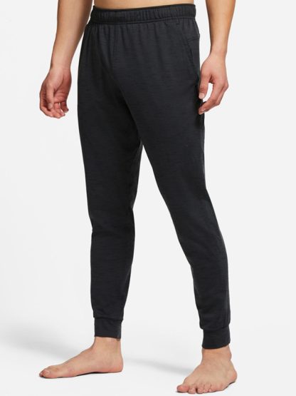 Wholesale black men yoga pants cotton sweat pants