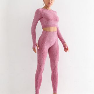 Activewear custom manufacturers seamless fitness clothing set