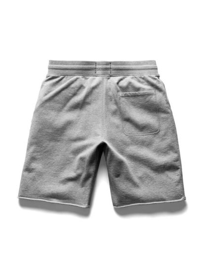 Wholesale cut off blank sweat shorts mens cotton jogger shorts - Image 4