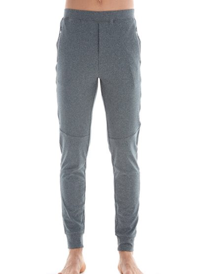 Wholesale design blank yoga pants cotton comfortable gray sweat pants - Image 2