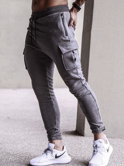 Wholesale fleece jogger pants XF custom jogger pants manufacturer - Image 2