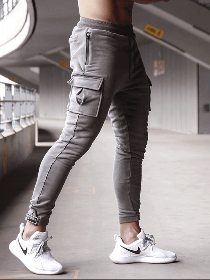 Wholesale fleece jogger pants XF custom jogger pants manufacturer - Image 4