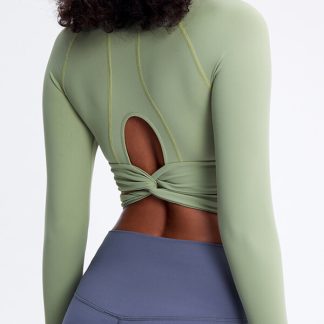 Wholesale gym t shirt crop sportswear raglan sleeves crop yoga wear
