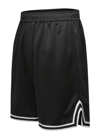 Wholesale mens black sweat shorts printed basketball sweat shorts - Image 5