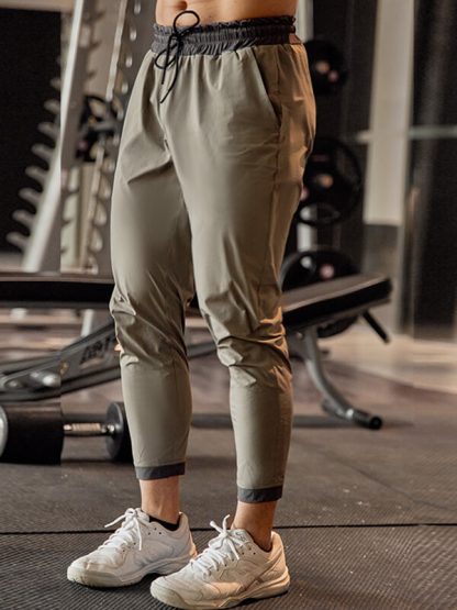Wholesale mens running pants custom logo outdoor jogger track pants - Image 2