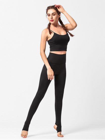 Women's fitness apparel custom sports bra and leggings set
