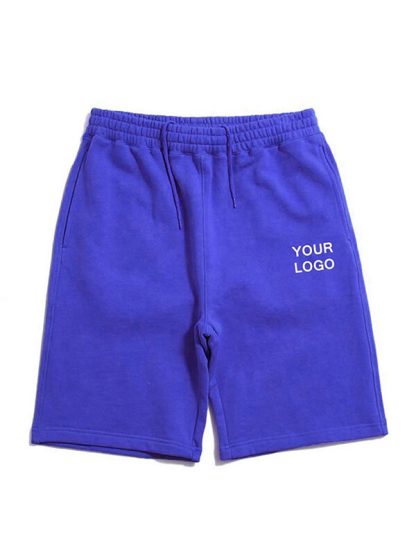 Women's Fleece Jogging Shorts Custom Customized Jogger Sweat Cut Shorts - Image 5