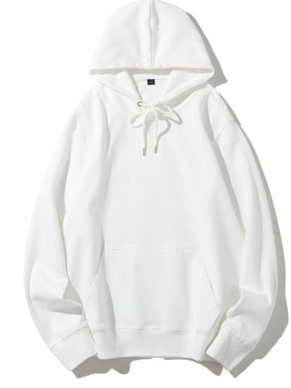Comfort colors sweatshirt custom custom white loose hoodie - Image 2