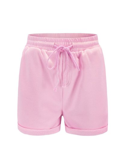 Cotton blank sweat shorts with pockets wholesale womens jogger shorts - Image 3