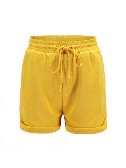 Cotton blank sweat shorts with pockets wholesale womens jogger shorts - Image 4