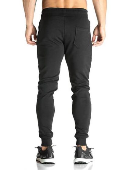 Cotton drawstring branded track pants wholesale suppliers - Image 5